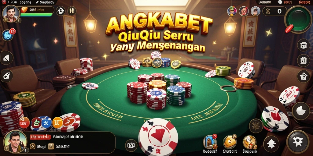 Tampilan gameplay QiuQiu yang seru dan menegangkan.