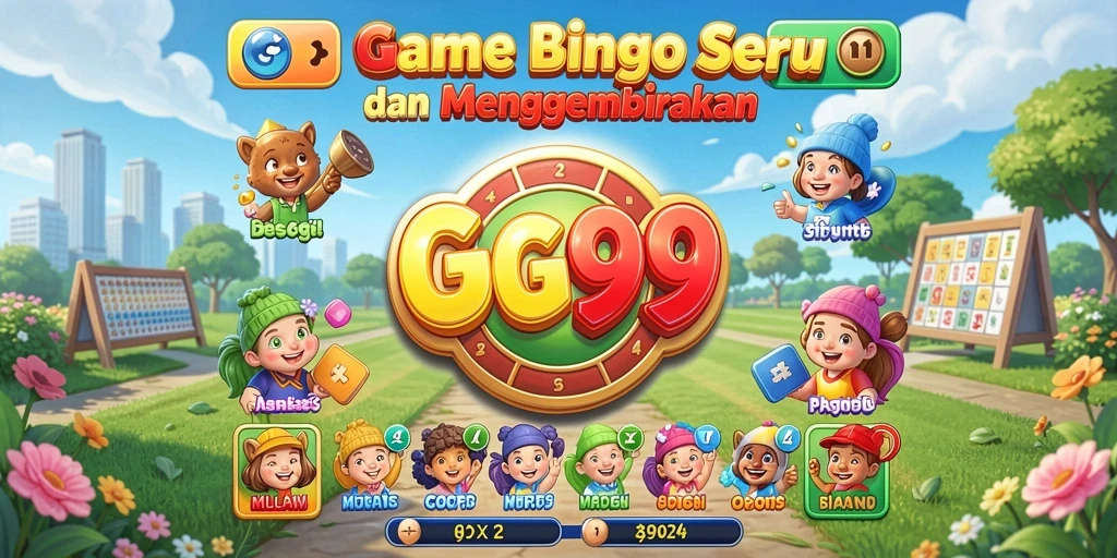 Tampilan gameplay GG99 yang penuh semangat dan seru.
