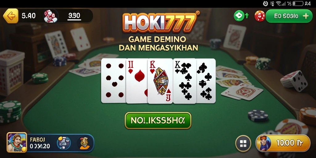 Tampilan gameplay HOKI777 yang seru dan penuh warna.