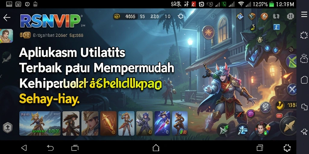Tampilan aplikasi RSNVIP yang memudahkan pengelolaan tugas dan waktu.