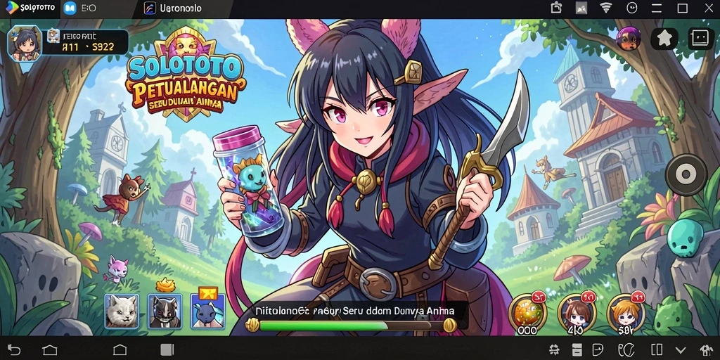 Gameplay seru dan karakter anime yang menawan di SOLOTOTO.