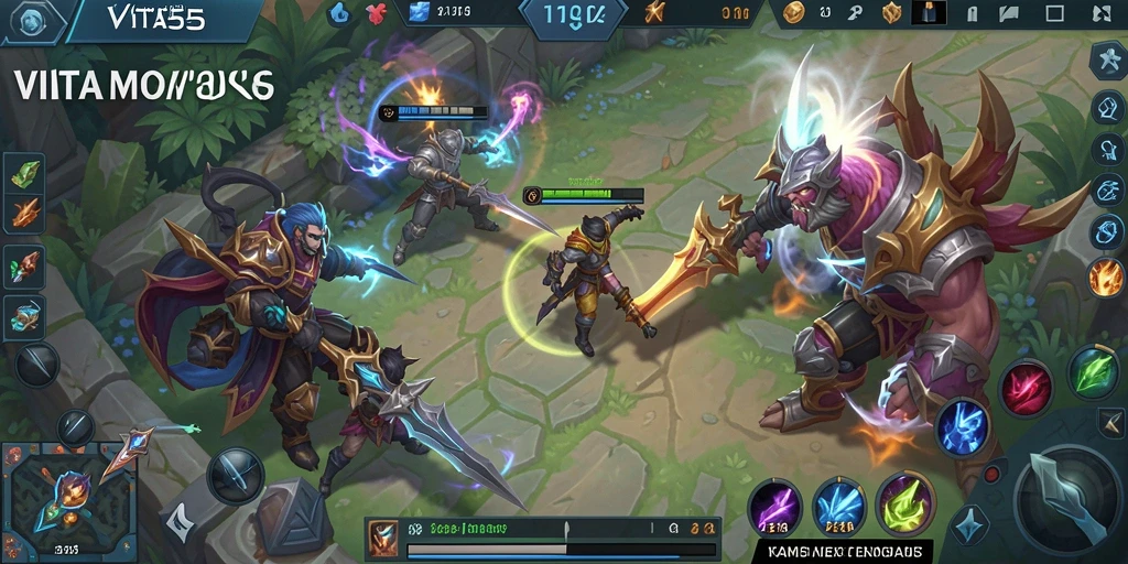 Tampilan gameplay menarik dari VITA555 yang penuh strategi.